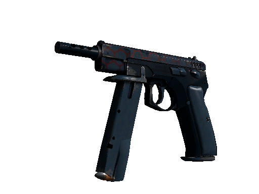 CZ75(StatTrak™) | 蓝巢 (久经沙场)