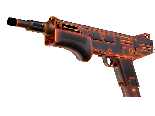 MAG-7（StatTrak™） | 炽热 (略有磨损)