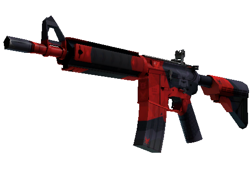 M4A4（StatTrak™） | 杀意大名 (略有磨损)