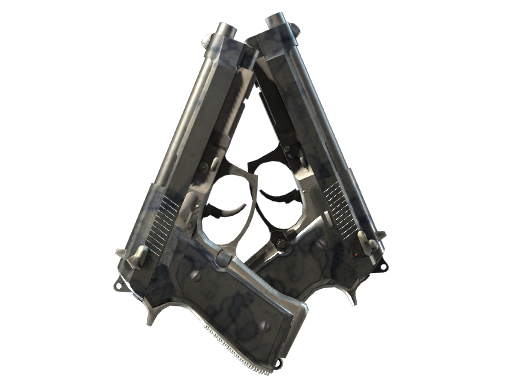 双持贝瑞塔 | 人工染色 (破损不堪)