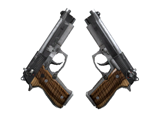 双持贝瑞塔 | 黑榄仁木 (破损不堪)