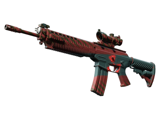 SG 553 | 辐射警告 (略有磨损)