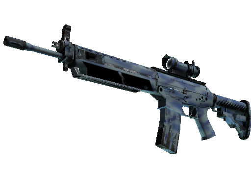 SG 553 | 浪花喷漆 (久经沙场)