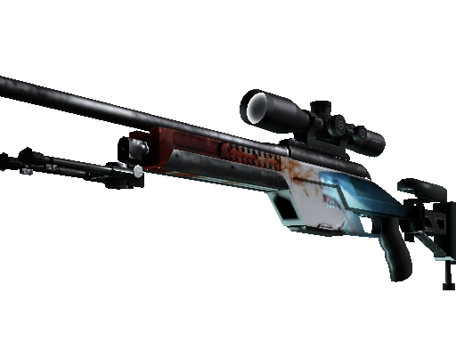 SSG 08（StatTrak™） | 水中之血 (崭新出厂)