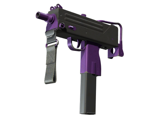 MAC-10 | 致命紫罗兰 (破损不堪)