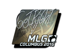 印花 | GeT_RiGhT(闪亮)| 2016年 MLG 哥伦布锦标赛