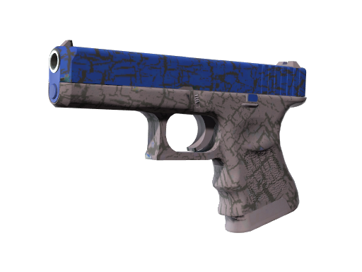 格洛克 18 型(StatTrak™) | 蓝色裂纹 (崭新出厂)