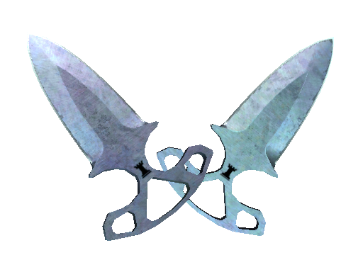 暗影双匕(★ StatTrak™) | 蓝钢 (略有磨损)