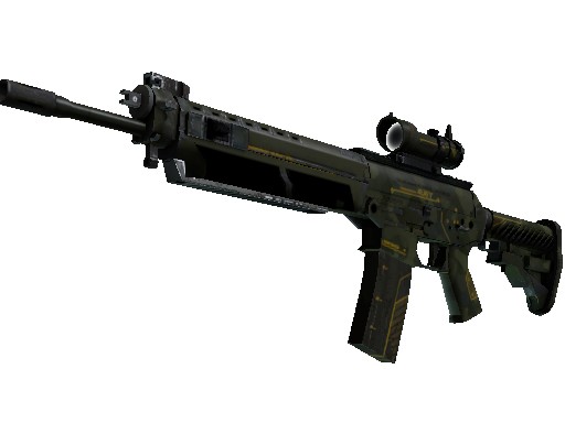SG 553（StatTrak™） | 擎天神 (破损不堪)