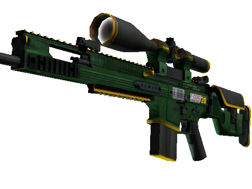 SCAR-20（StatTrak™） | 权力之心 (破损不堪)