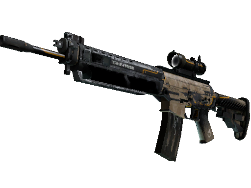SG 553(StatTrak™) | 三巨头 (战痕累累)