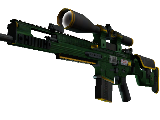 SCAR-20（StatTrak™） | 权力之心 (战痕累累)