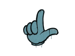 封装的涂鸦 | 矬人 (群青)