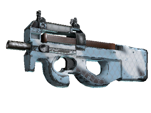 P90 | 冰川网格 (破损不堪)