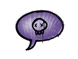 封装的涂鸦 | 死刑 (暗紫)