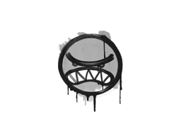 封装的涂鸦 | 愤怒 (灰色)