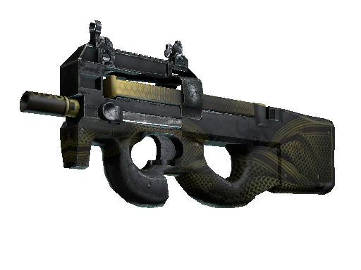 P90(StatTrak™) | 沙漠战争 (破损不堪)
