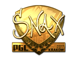 印花 | Snax(金色)| 2017年克拉科夫锦标赛