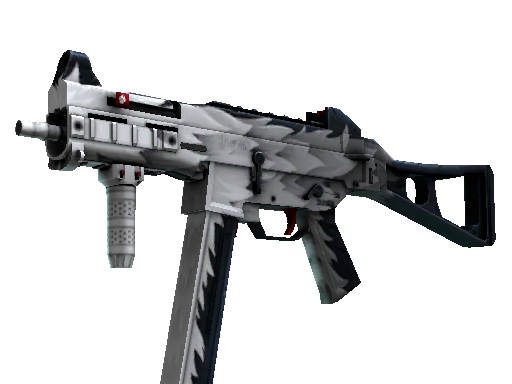 UMP-45(StatTrak™) | 白狼 (略有磨损)