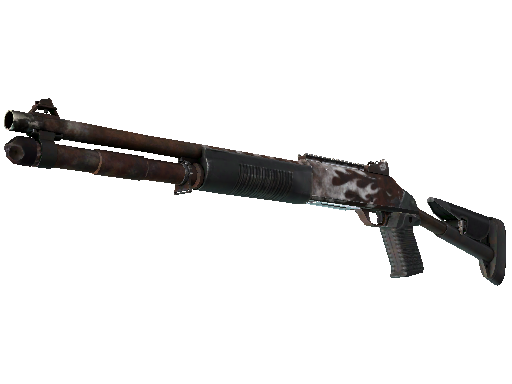 XM1014(StatTrak™) | 锈蚀烈焰 (破损不堪)