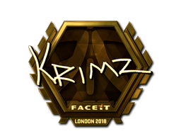 印花 | KRIMZ(金色)| 2018年伦敦锦标赛