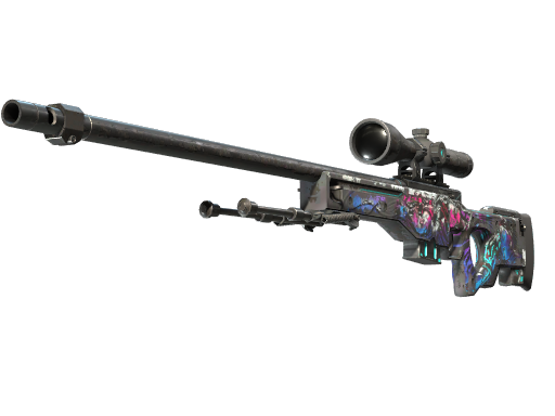 AWP(StatTrak™) | 黑色魅影 (战痕累累)