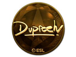 印花 | dupreeh(金色)| 2019年卡托维兹锦标赛