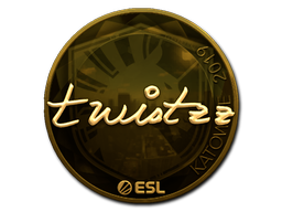 印花 | Twistzz（金色）| 2019年卡托维兹锦标赛
