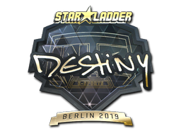 印花 | DeStiNy(金色)| 2019年柏林锦标赛