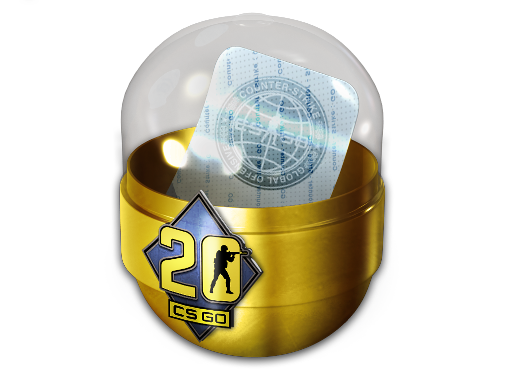 反恐精英20周年印花胶囊