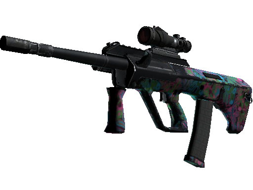 AUG（StatTrak™） | 汪之萌杀 (破损不堪)
