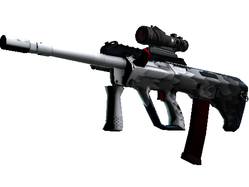 AUG(StatTrak™) | 极地孤狼 (破损不堪)