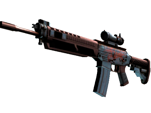 SG 553(StatTrak™) | 锈蚀之刃 (久经沙场)