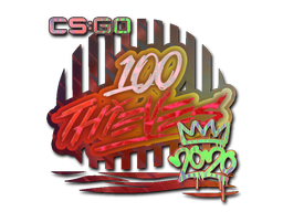 印花 | 100 Thieves(全息)| 2020 RMR