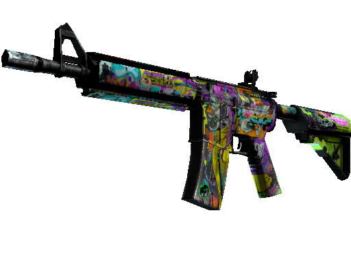 M4A4 | 活色生香 (战痕累累)