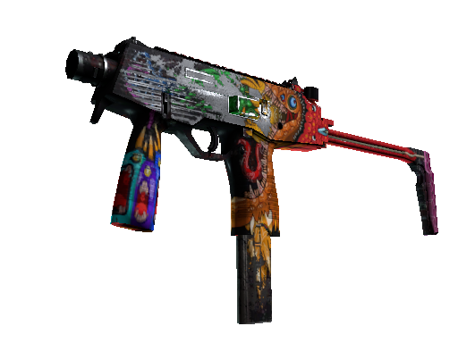 MP9（StatTrak™） | 爆裂食物链 (战痕累累)