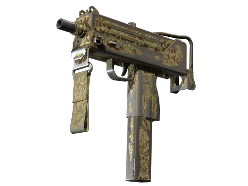 MAC-10 | 赭色大马士革 (战痕累累)