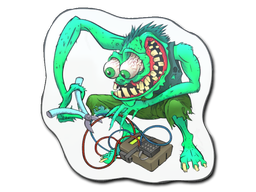 印花 | 炸弹客(绿色)