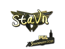 印花 | stavn(金色)| 2021年斯德哥尔摩锦标赛