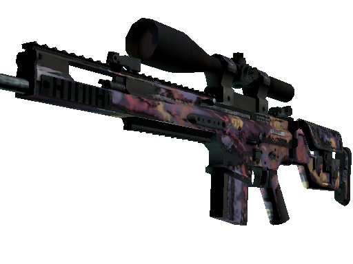 SCAR-20 | 暗夜活死鸡 (破损不堪)
