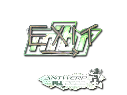 印花 | exit（全息）| 2022年安特卫普锦标赛