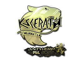 印花 | KSCERATO(金色)| 2022年安特卫普锦标赛