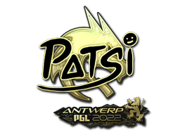 印花 | Patsi(金色) | 2022年安特卫普锦标赛