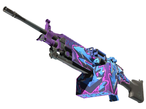 M249（StatTrak™） | 闹市区 (崭新出厂)