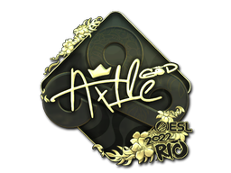 印花 | Ax1Le（金色）| 2022年里约热内卢锦标赛