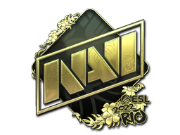 印花 | Natus Vincere(金色)| 2022年里约热内卢锦标赛