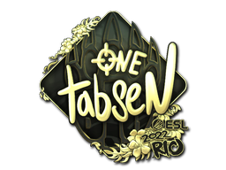 印花 | tabseN（金色）| 2022年里约热内卢锦标赛