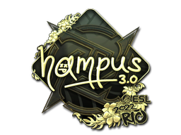 印花 | hampus（金色）| 2022年里约热内卢锦标赛