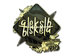 印花 | Aleksib（金色）| 2022年里约热内卢锦标赛