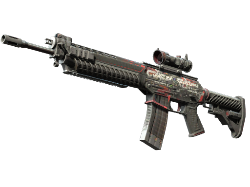 SG 553（StatTrak™） | 赛博之力 (战痕累累)